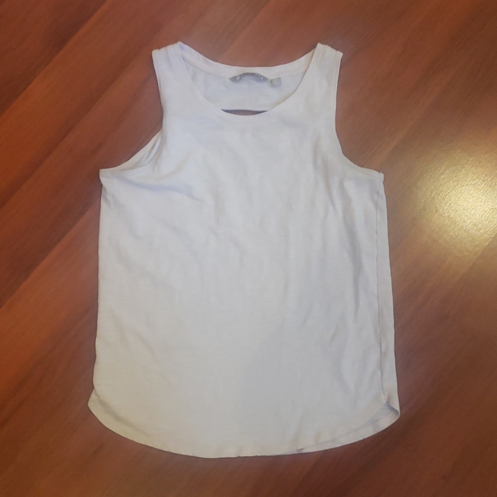 Athleta light pink cut out tank